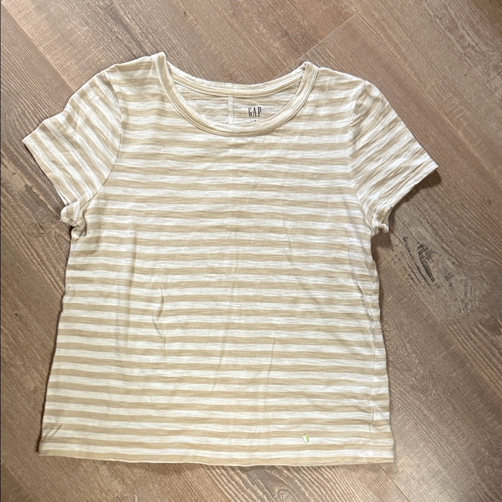GAP Women's Striped Tees - Forever Soft Tees Navy White and Cream White - Picture 4 of 7